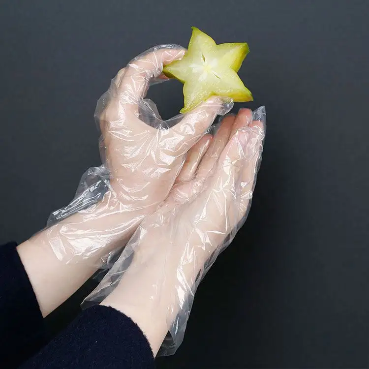 Fabriek Multifunctionele Cleaning Plastic Handschoenen Wegwerp Waterdichte Plastic Wegwerphandschoenen Voor Thuis Koken