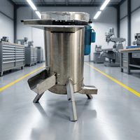 Automatische dubbelkanaals fruitontpitter en -klopmachine, automatische fruit- en groentepulp-residu-scheider