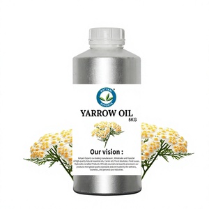 ISO Certified Yarrow Essential Oil 2 KG Natural Steam Distilled Floral Oil - For Skincare & Personal Care Products Formulations - Product Image 5