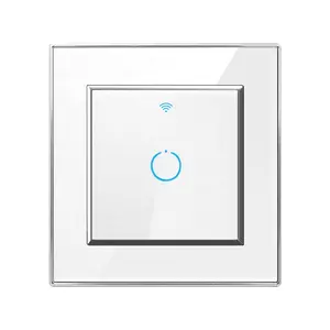 Interruptor inteligente sran uk, interruptor de parede com wifi 1gang switch 2022 ewelink/tuya app trabalha com alexa/google home A1031-15