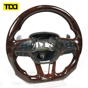 Volante TDD de Fibra de Carbono Real y Madera para Dodge Charger Challenger Chrysler 300C SRT8 2005-2010 Personalizado - Product Image 2