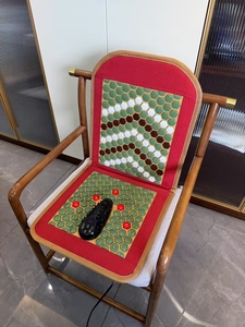 Massagekussens van natuurlijke jade en germanium, therapeutische massagestoelen, warme matrassen, stoel voor gezonde massage - Product Image 6