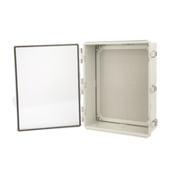 Boîtier de jonction électrique en plastique ABS étanche IP68 certifié CE B&J 500x400x200mm Plage de température -40 à 80°C IEC ROHS
