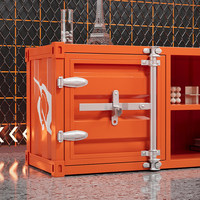 Meuble TV en métal de style industriel avec table basse et tiroirs de rangement supplémentaires pour le salon Chine