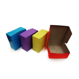 Boîte de boulangerie à tableau blanc <span class=keywords><strong>carton</strong></span> carré jetable 10x10x5 12 pouces boîte à gâteau d'emballage avec fenêtre - Product Image 3