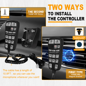 <span class=keywords><strong>12V</strong></span> /24V 200W Polices Siren Hiệu Suất Cao Xe Loud Siren Khuếch Đại Loa Sừng Cho Xe Cứu Thương Cháy Tuck - Product Image 5