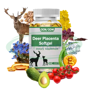 Ausreson OEM Deer Sheep Placenta Extract Softgel Suplementos de colágeno Sheep Placenta Softgel Capsule - Product Image 2