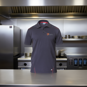 เสื้อโปโลแขนสั้นสีน้ำเงิน XS สำหรับชุดทำงาน - Product Image 3