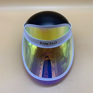 Fabricants Chapeau de soleil d'été en PVC unisexe avec visière <span class=keywords><strong>holographique</strong></span> et protection UV - Product Image 2