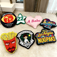 Fundas de Cojín Decorativas de Poliéster de Lujo con Diseño de Dibujos Animados Impresos Personalizados para Cama o Sofá