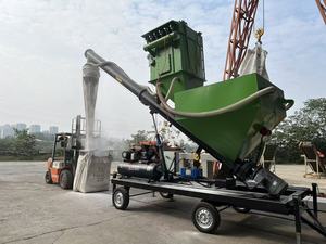 Băng tải trục vít/Bột Talc xoắn ốc truyền đạt Vít Máy/Hạt tinh bột ngô máy cho ăn - Product Image 2