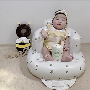 Inflatable air Baby Chair for Dining Self Inflating Baby Chair with Backrest Inflatable <b>Sofa</b> Baby - Product Image 4