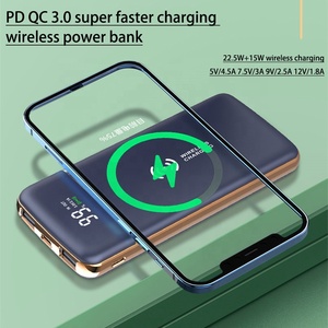 <span class=keywords><strong>Chargeur</strong></span> <span class=keywords><strong>de</strong></span> batterie ultra-mince pour ordinateur <span class=keywords><strong>portable</strong></span> 22.5W & 18W 20000mah <span class=keywords><strong>Portable</strong></span> <span class=keywords><strong>externe</strong></span> avec entrée Micro USB Batterie LI-Polymer étanche - Product Image 2