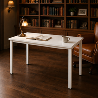 Bureau de direction moderne de luxe de haute qualité en mélamine en forme de L, design modulaire, extensible, convertible, BOSUN