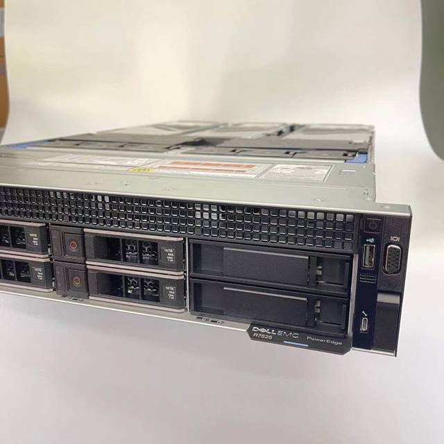 PowerEdge R7525 8 2.5" NVMe 2 X EPYC 7H12 3.2GHz 64 Core 32 DDR4 3.2TB NVMe IDRAC9 2U Rack Server Stock