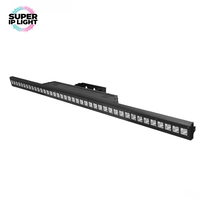 Projecteur LED à rideau 120W 14x3W RGB 3-en-1 DMX RDM pour scène, bar, discothèque et spectacles en direct
