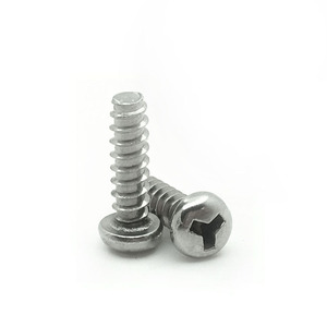 NOMOSION 304 <b>Stainless</b> <b>Steel</b> Round Head Y Slot <b>Self</b> <b>Tapping</b> <b>Screw</b> PB4x14 Metric - Product Image 4