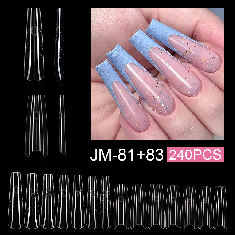 240 pcs 81+83 sandwich nail molds-unlabeled