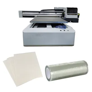 Neues Produkt A3-Blatt 30-cm-Rollen-Kalttransferdruck A & B A und B DTF AB PET-Aufkleber folie UV-DTF-Folie für UV-Drucker