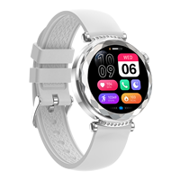 Montre connectée sportive OEM Amoled avec surveillance de la santé, alertes, compatible Android, pour femmes