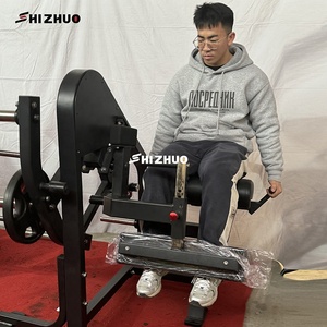 Shizhuo prix de gros équipement de gymnastique en acier commercial plaque chargée <span class=keywords><strong>musculation</strong></span> Machine d'extension de jambe assise - Product Image 2