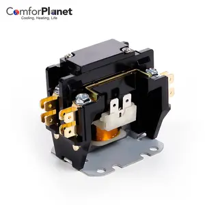 Factory price Single Pole Electrical Contactor Magnetic Definite Purpose Contactors 3 pole air conditioner contactor for HVAC