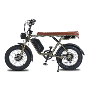 Nueva actualización S1 MAX 20 ''1500W Motor dual Bicicleta eléctrica Pantalla NFC Suspensión completa Ebike Retro Motos EE. UU. Stock - Product Image 4