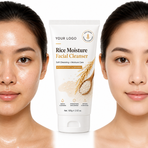 Limpiador Facial de Espuma Suave, Calmante para Piel Seca y con Sensación de Tirantez, Control de Grasa, Hidratación para Piel Sensible, con Leche de Arroz y Ceramida - Product Image 1