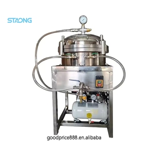 Filtre à <span class=keywords><strong>huile</strong></span> pneumatique en acier inoxydable, décolorateur et filtreur d'impuretés pour <span class=keywords><strong>huile</strong></span> de cuisson - Product Image 1