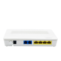 ONU GPON hand hand tangan kedua harga yang kompetitif 4FE + 2POT GPON /XPON EPON ONU dengan versi bahasa Inggris
