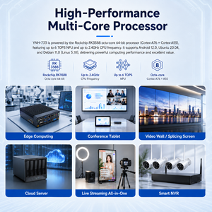 YNH Android-Motherboard RK3588 32GB RAM Unterstützt Multi-Screen-Anzeige Industrielles Steuerungs-Motherboard für Edge Computing AI/ML - Product Image 4