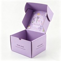 Boîte d'emballage personnalisée pour cadeaux, artisanat, jouets, chapeaux, écharpes, chaussettes, expédition, recyclable, vente en gros, boîte en papier biodégradable