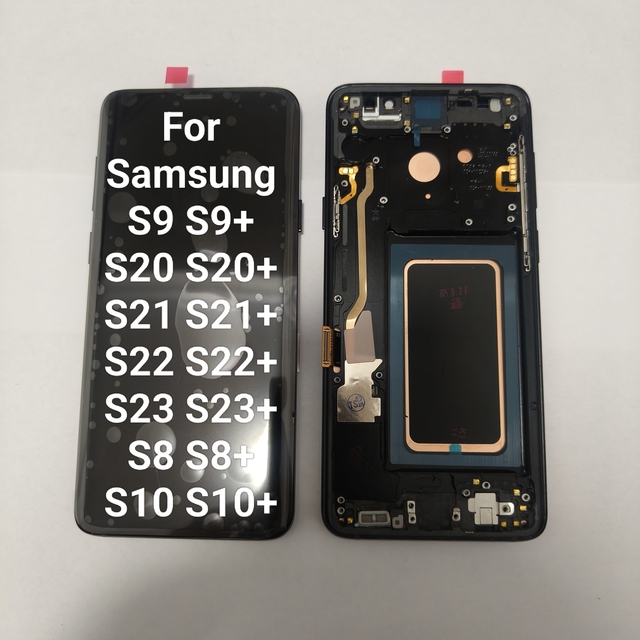 Mobile Phone Screen for Samsung S8 S8+ S10 S10+ S9 S9+ S24 S25 S20 S21S22 S23 Ultra Lcd Display Pantalla Original for Repair