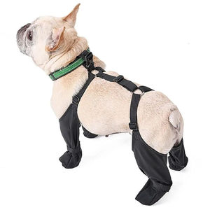 Meilleures bottes imperméables et antidérapantes <span class=keywords><strong>pour</strong></span> <span class=keywords><strong>chien</strong></span> avec sangles réglables et éléments réfléchissants, protection des pattes d'hiver - Product Image 3