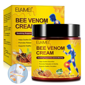 ELAIMEIは関節移動のリラクゼーションなだめるようなサポートを促進します120g筋肉関節炎関節ケア蜂毒鎮痛クリーム - Product Image 2