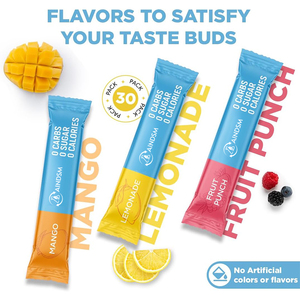 Electrolitos de Último Diseño, Vitaminas en Polvo para Mejorar el Rendimiento, Paquetes Sin Azúcar, Electrolitos de Magnesio y Potasio, Polvo Inmunitario - Product Image 3