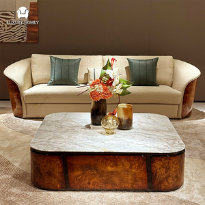 Juego <span class=keywords><strong>de</strong></span> Sofás <span class=keywords><strong>de</strong></span> Madera Contrachapada <span class=keywords><strong>de</strong></span> Alta Gama, Sofá <span class=keywords><strong>de</strong></span> Cuero Genuino Blanco, Diseño Italiano Moderno, Muebles para Sala <span class=keywords><strong>de</strong></span> Estar - Product Image 5