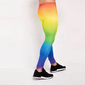 กางเกงรัดกล้ามเนื้อของผู้ชายผ้าไนลอนระบายอากาศได้อย่างรวดเร็วผ้าสแปนเด็กซ์ - Product Image 3