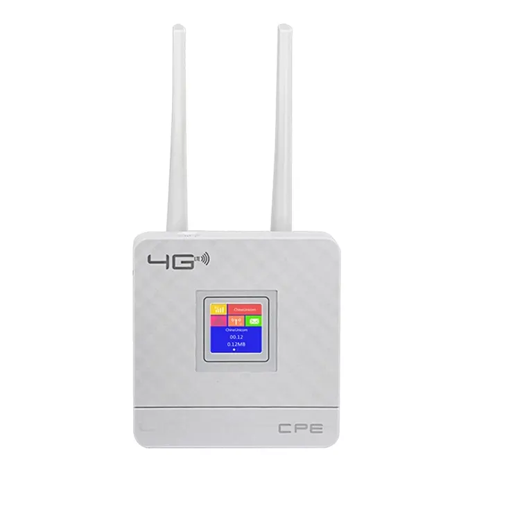 Custom Wireless CPE LTE 4G Router Portable Gateway with SIM Card Slot