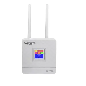 Özel kablosuz CPE LTE 4G yönlendirici taşınabilir ağ geçidi ile SIM kart yuvası