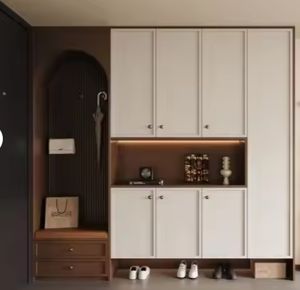 Zapatero de Madera de Varias Plantas, Mueble de Entrada Moderno para Zapatos - Product Image 4