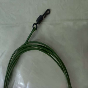 Dây câu cá chép Fluorocarbon có móc nối và xoay nhanh, kèm dây chì - Product Image 2