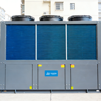 Chauffe-eau et refroidisseur à pompe à chaleur haute efficacité 380V R-32 avec température de fonctionnement de -30 à 45°C pour piscines intérieures et extérieures