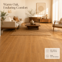 Carreaux de céramique rustiques effet bois de Chine 800x800, carreaux de sol en porcelaine mate à lattes pour salle de bain, toilettes et salon