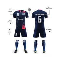 Équipe de football avec logo à impression gratuite, maillot de sport personnalisé et bon marché, nouveau modèle, dernier modèle de maillot de football, uniforme de football