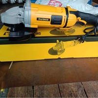 Meuleuse d'angle électrique DWT 2200W 9 pouces 230mm, meuleuse d'angle de qualité industrielle haute puissance pour la découpe et le polissage