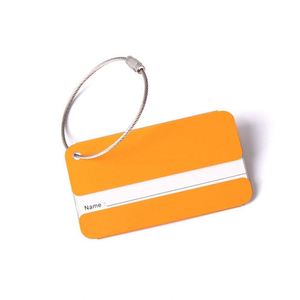 Wholesale Metal Fashion Portable Luggage <b>Tags</b> Travel Id Aluminum Alloy Luggage <b>Tags</b> Customized Bulk Blank <b>Name</b> <b>Tags</b> - Product Image 4
