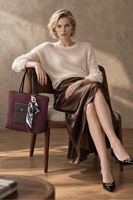 Sac fourre-tout en PVC de style européen classique, sac à main en gelée, sac à main bonbon, sac fourre-tout en PU, marque privée