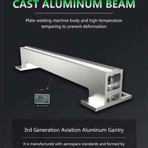 1000W 1500W 2kw 3KW 6KW 8KW Cortadora láser de fibra para metal de acero inoxidable - Product Image 4