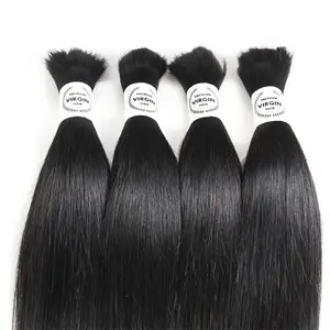 Koop Bulk Haarweefsel Te Koop In Zambia, Groothandel Bulk Hair Extensions,Afro Kinky Bulk Menselijk Haar Groothandel